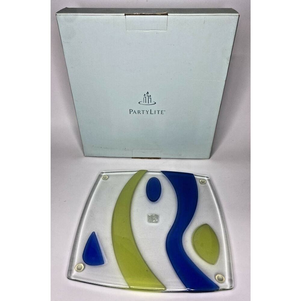 PartyLite Contempo Candle Tray Retired NIB P8D/P8799‎